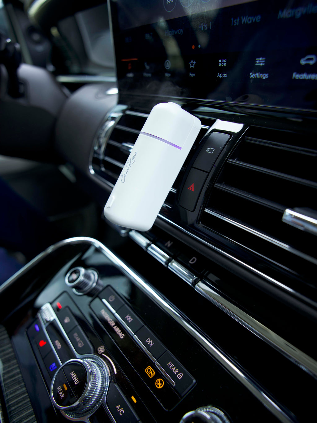 Aero - Ultrasonic Car diffuser with six beautiful fragrances