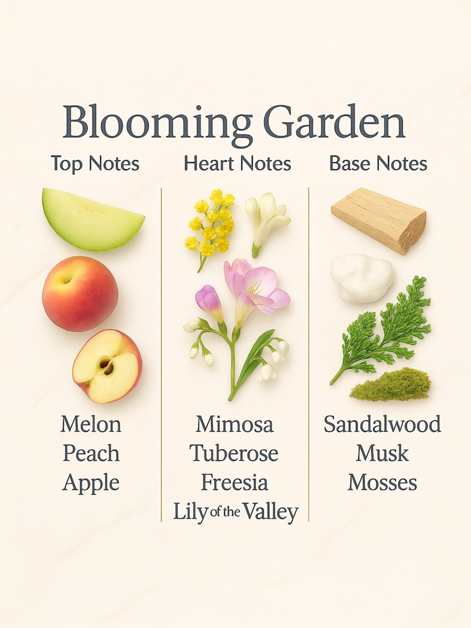 Blooming Garden - Sandalwood / Musk / Mimosa - 120ml