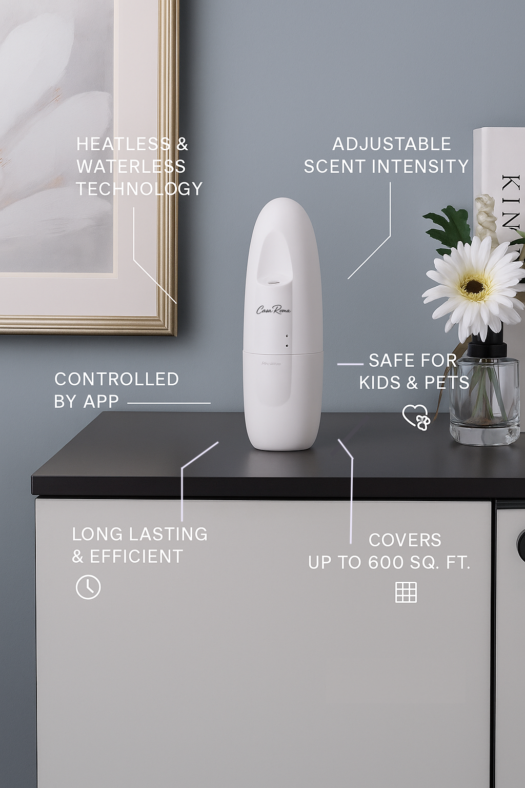 Halo Signature Set - Halo Plug in Diffuser + Your Choice of 120 ml Fragrance