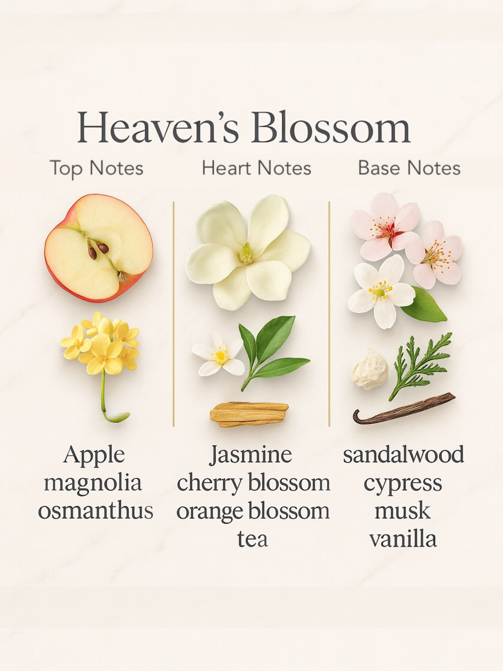 Heaven’s Blossom - Cherry Blossom / Musk - 120ml