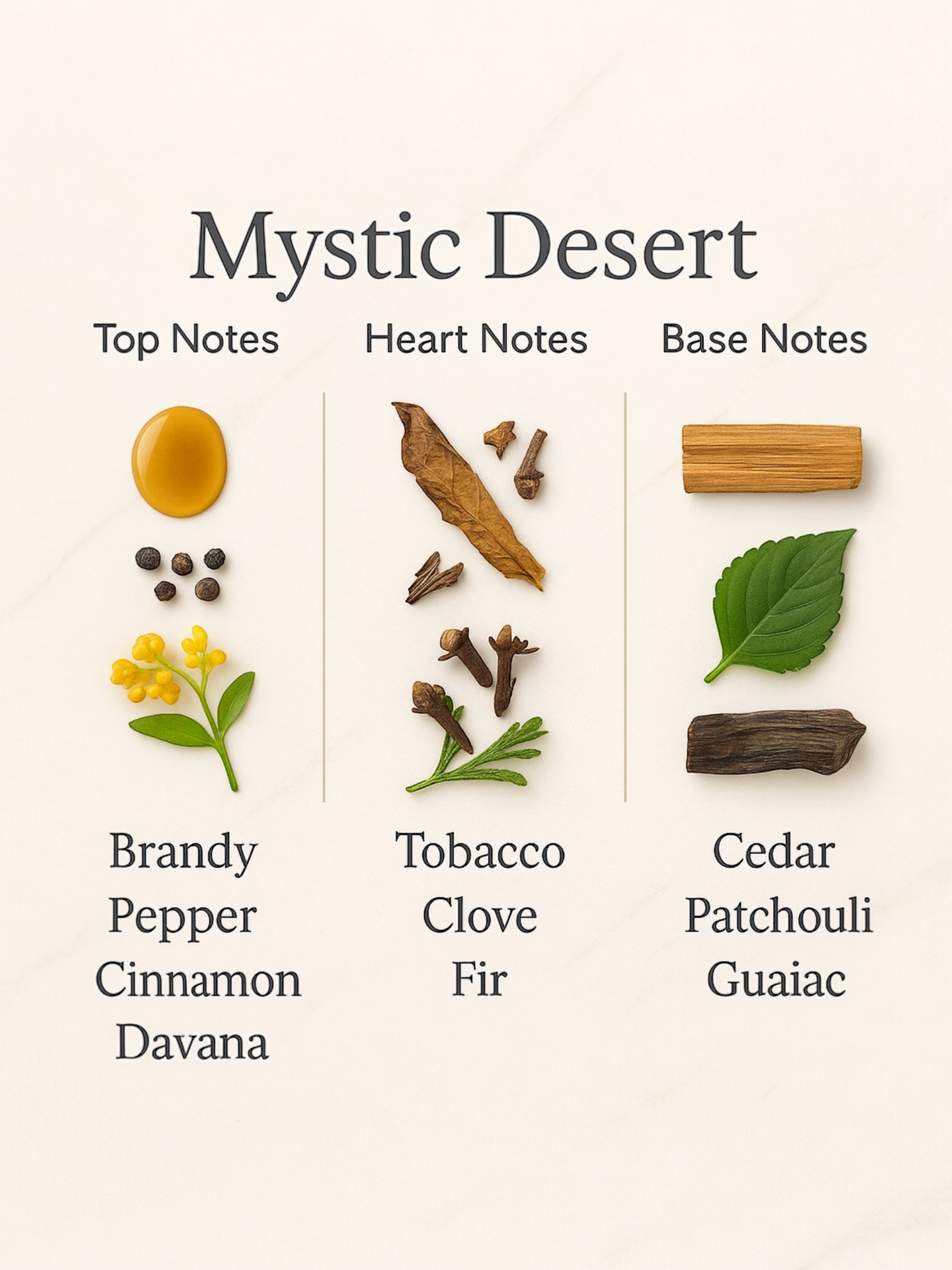 Mystic Desert - Brandy / Tobacco / Cedar - 120ml